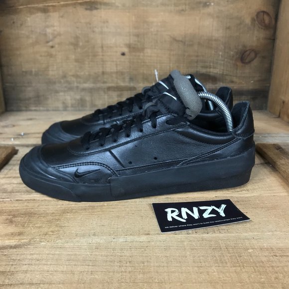 NEW Nike Drop-Type PRM Triple Black Sneakers - Picture 3 of 8